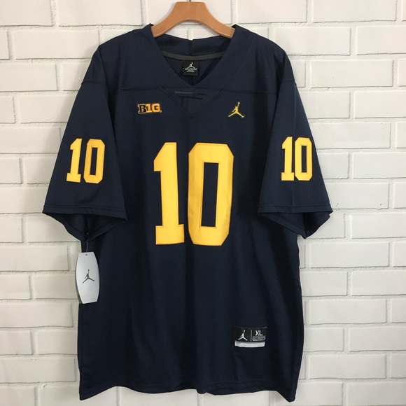 Tom Brady Michigan Jersey Patriots College Shirt - Picture 6 of 8